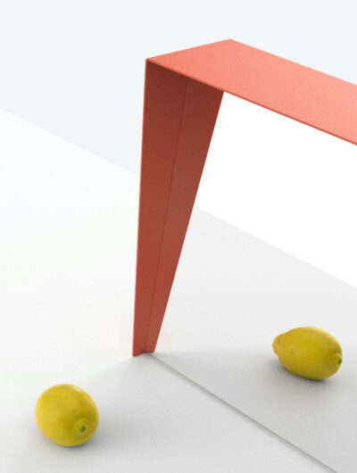 HD mirror 33 inches, Peach colour